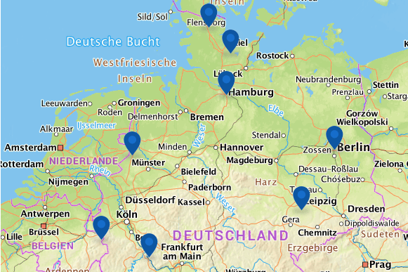 Karte Förderinitiative FV