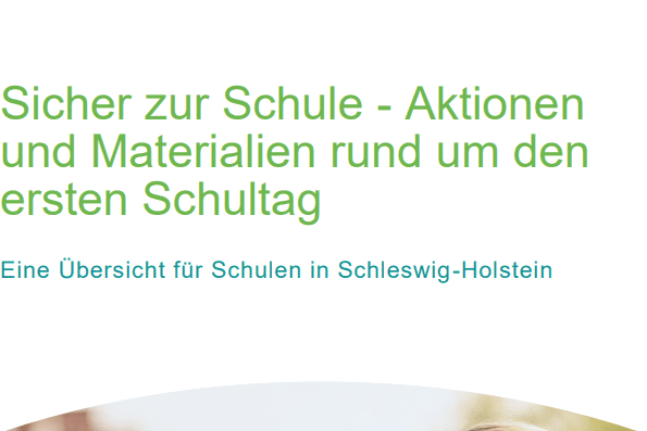 Broschüre Schulwegsicherheit