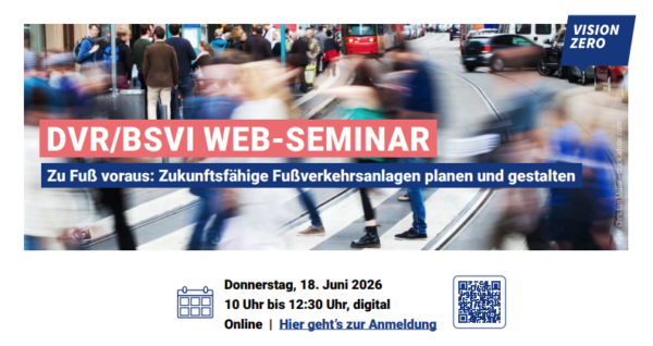 DVR Web-Seminar Zu Fuß voraus