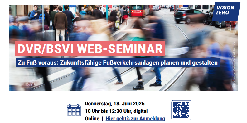 DVR Web-Seminar Zu Fuß voraus