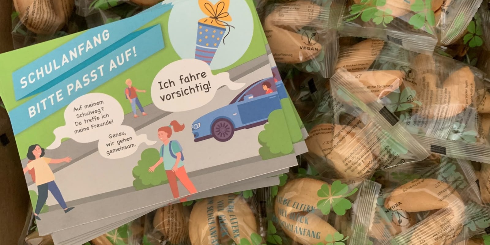 Glückskekse deutsch Schulananfang Leck