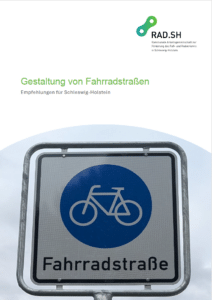 Titelblatt Gestaltungsempfehlungen Fahrradstraßen